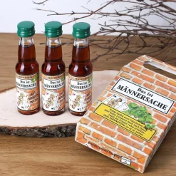 Schnapsset Männerrunde im Geschenkkarton