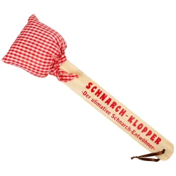 Schnarchklopper mit Kissen | Scherzartikel für Paare