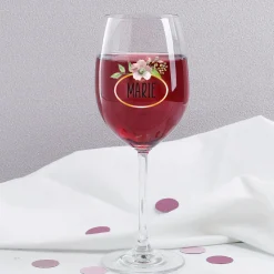 Schön, war es mit dir - Weingeschenkset zum Abschied mit Biorebe Wein, Glas und Geschenkbox