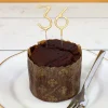 Schoko Brownie Happy Birthday | Kuchen in der Dose zum Geburtstag als Geschenk in Bäckerqualität