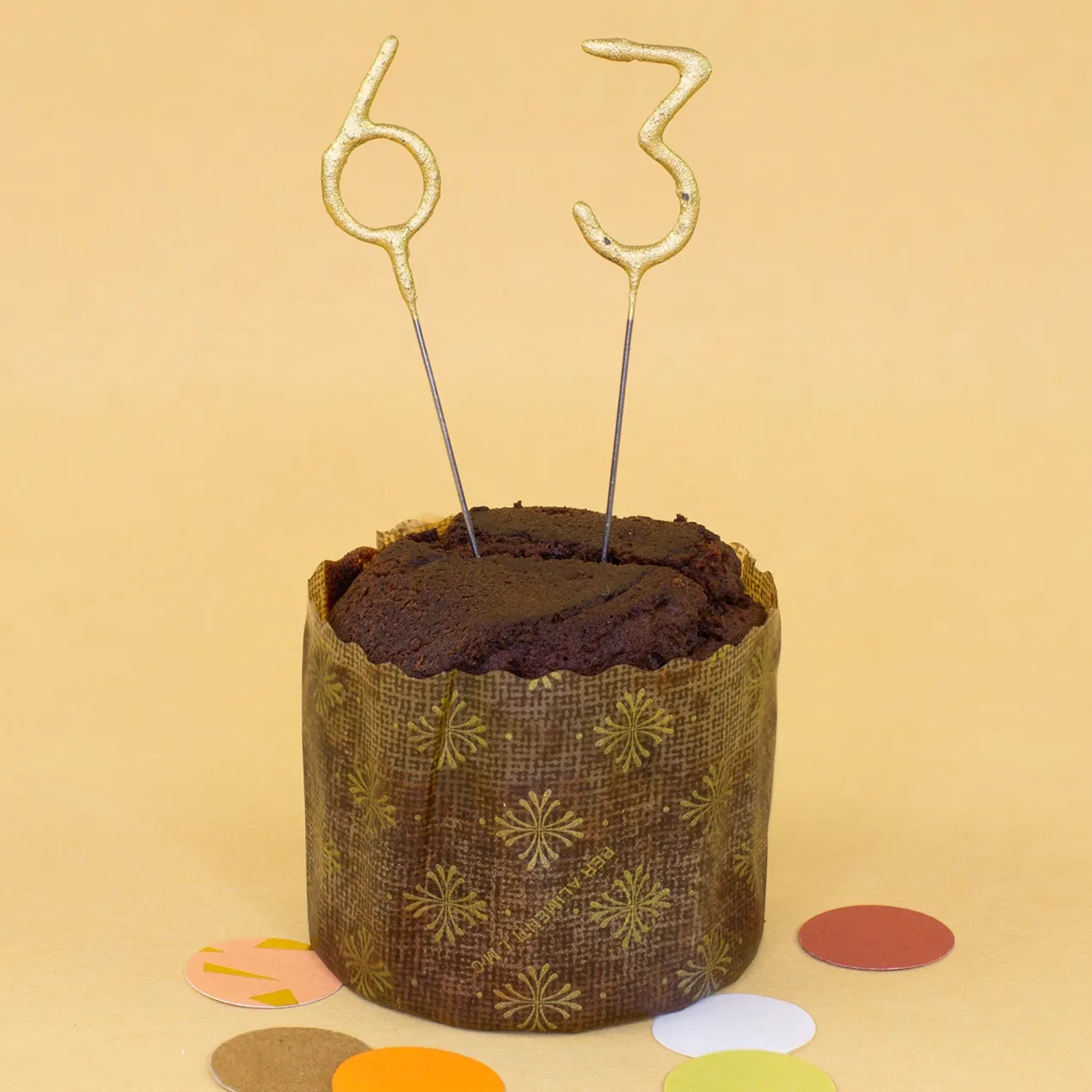 Schokoladen Brownie Kuchen in der Dose zum Geburtstag | Happy Birthday Geschenk in Bäckerqualität