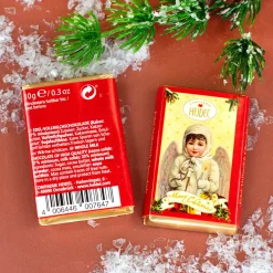 Schokoladenbuch Weihnachts-Nostalgie aus Metall