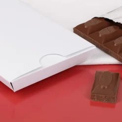 Schokoladentafel als Mini-Adventskalender mit Ihrem Wunschtext