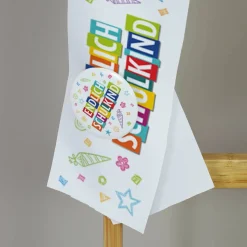 Schärpe - Endlich Schulkind - mit Ihrem Wunschnamen bedruckt