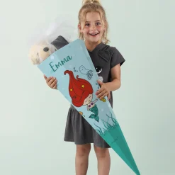 Schultüte für Mädchen mit kleiner Meerjungfrau und Wunschname