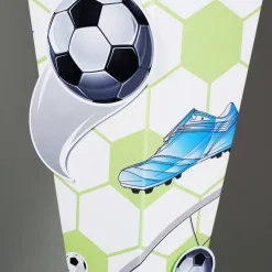 Schultüte mit 3D-Fußballmotiv und Name