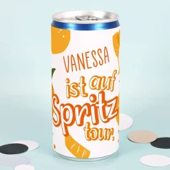 Secco-Dose - Auf Spritztour - mit Ihrem persönlichen Wunschnamen