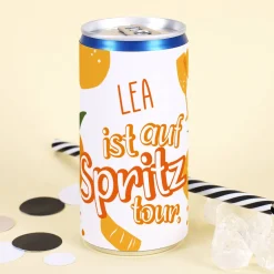 Secco-Dose - Auf Spritztour - mit Ihrem persönlichen Wunschnamen