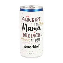 Secco Dose für die beste Mama - mit Wunschtext