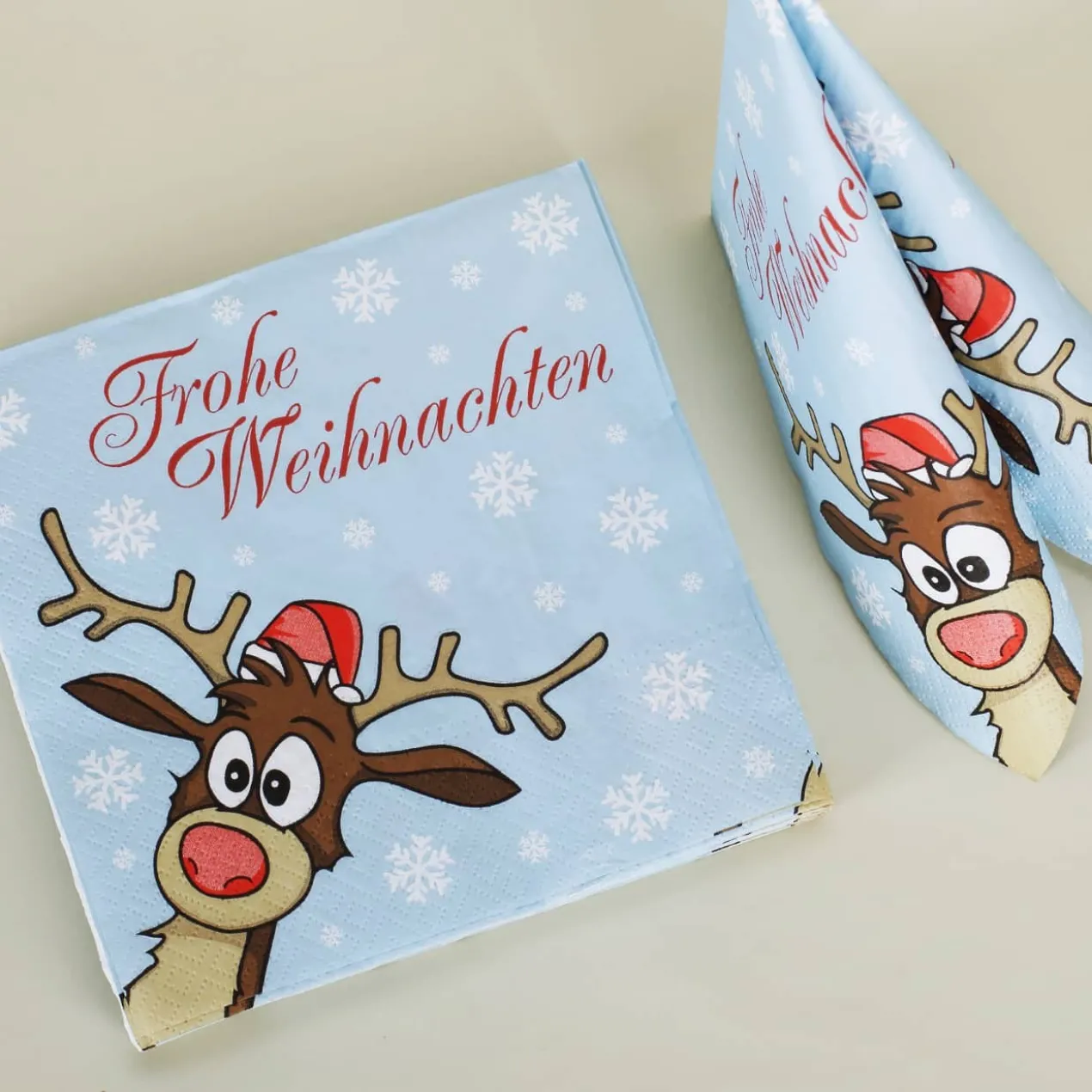 Servietten - Frohe Weihnachten