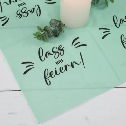 Servietten Lass uns feiern - 20 Stück