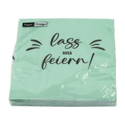 Servietten Lass uns feiern - 20 Stück