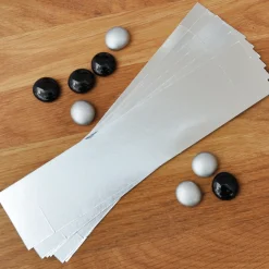 6 Serviettenringe in silber