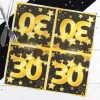 Servietten Star zum 30. Geburtstag