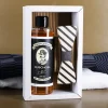 Set Gentleman - Duschgel & Holzfliege