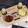 Snackbar "It's always snack time" aus Holz mit Personalisierung