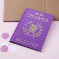 Spaßbuch - Pass - Alte Schachtel