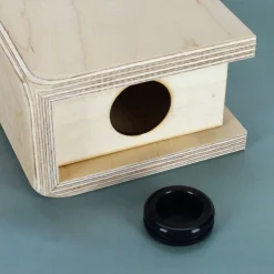 Sparbuch aus Holz mit Namensgravur