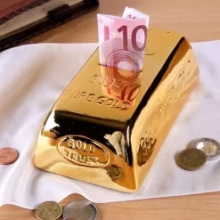 Spardose Goldbarren