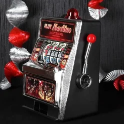 Spardose Spielautomat mit Klingel und Licht