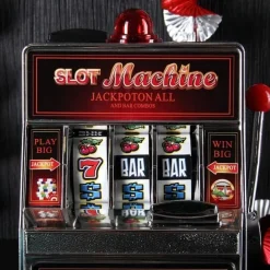 Spardose Spielautomat mit Klingel und Licht