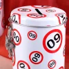 Spardose zum 60. Geburtstag aus Metall