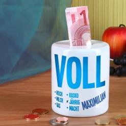 Spardose zum 18. Geburtstag - Volljährig