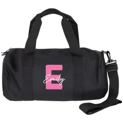 Sporttasche mit Name & Initiale personalisiert als Geschenk | Reisetasche für Freizeit & Sport