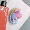 Sprudelnde Badebombe | Regenbogen Einhorn mit Erdbeerduft