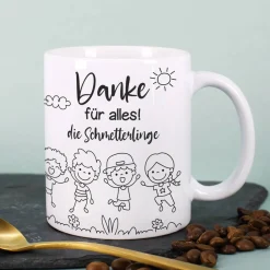 5 Sterne Tasse als Abschiedsgeschenk für Lehrer oder Erzieher