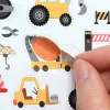 Sticker-Set für kleine Baumeister mit 10 Fotos personalisiert | Aufkleber für Jungen, Kita & Freundebuch