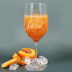 Stress lass nach! - Bellini Geschenkset mit Glas und Box