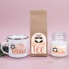 Stress lass nach! - Geschenkset mit Tee, Tasse und Duftkerze
