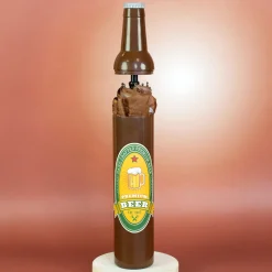 Taschen Regenschirm als Bierflasche
