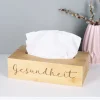 Taschentuchbox aus Bambus mit Ihrer Wunschgravur