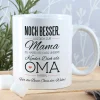 Tasse für die beste Oma mit Spruch und Wunschtext