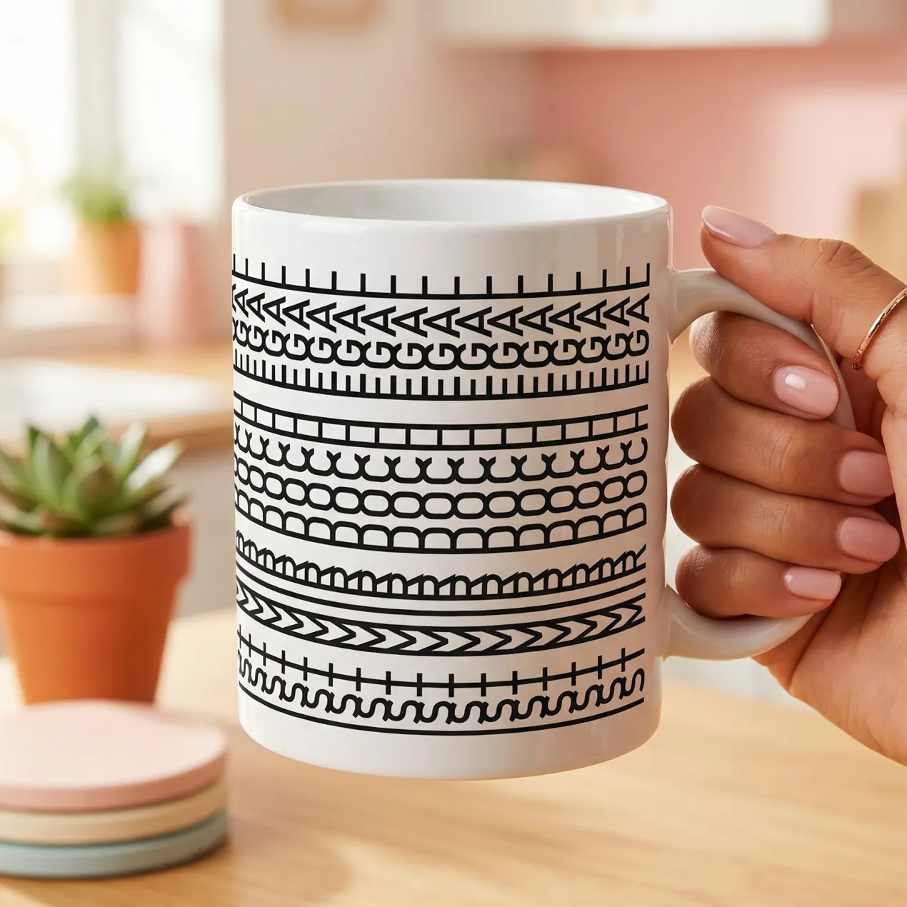 Tasse 'Ist mir doch egal' | Kaffeetasse mit versteckter Botschaft als lustiges Geschenk