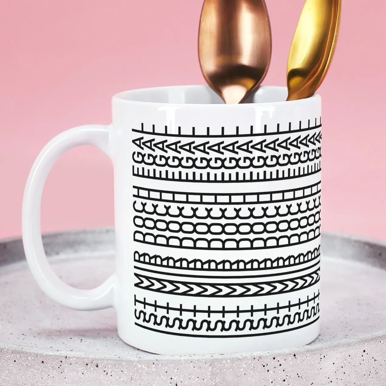 Tasse 'Ist mir doch egal' | Kaffeetasse mit versteckter Botschaft als lustiges Geschenk
