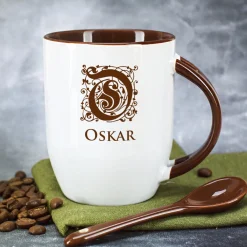 Tasse mit Monogramm