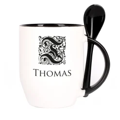 Tasse mit Monogramm