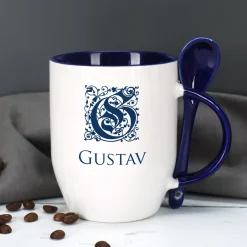 Tasse mit Monogramm