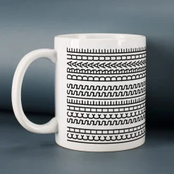 Tasse mit versteckter Botschaft 'Ich scheiss drauf' | Kaffeetasse als lustiges Geschenk