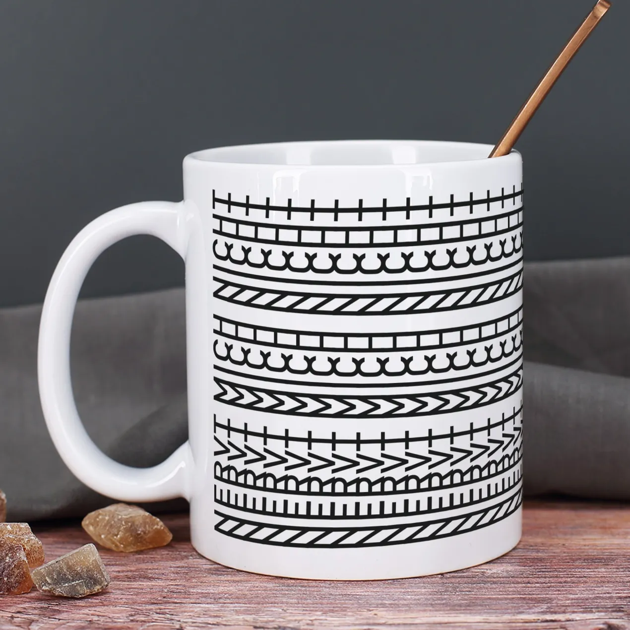 Tasse mit versteckter Botschaft 'Nervt mich nicht' | Lustiges Geschenk für Kollegen