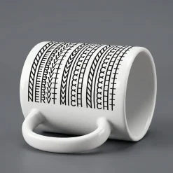 Tasse mit versteckter Botschaft 'Nervt mich nicht' | Lustiges Geschenk für Kollegen