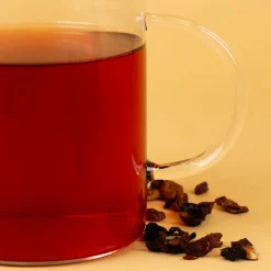 Teeglas für Mama 'Du bist toll' | Glas Tasse als Geschenk zum Muttertag | 400 ml