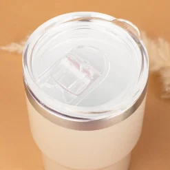 Thermobecher Super Papa aus Edelstahl & Keramik | Coffee to Go Geschenk zum Vatertag & Geburtstag