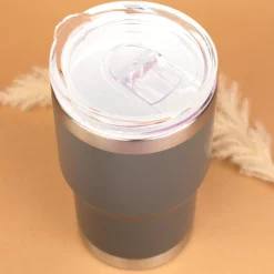Thermobecher Super Papa aus Edelstahl & Keramik | Coffee to Go Geschenk zum Vatertag & Geburtstag