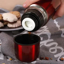 Thermosflasche graviert mit Punsch-Motiv und Name