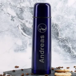 Thermosflasche mit Name für Angler