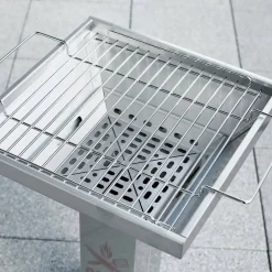 Thüros T2 Edelstahl Kaminzuggrill für Grillmeister mit persönlicher Gravur